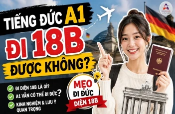 Tiếng Đức A1 đi 18B được không? Tiếng Đức A1 đi 18B được không?