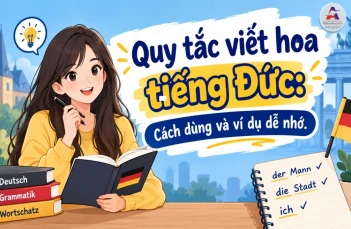 Quy tắc viết hoa tiếng Đức: Cách dùng và ví dụ dễ nhớ