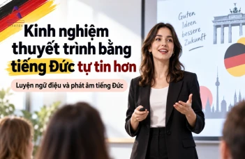 Kinh nghiệm thuyết trình bằng tiếng Đức