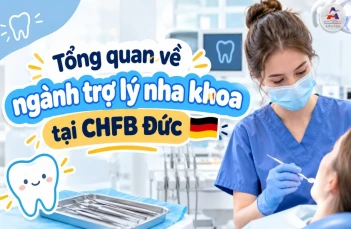 Du học nghề trợ lý nha khoa Đức: Điều kiện, chi phí & lộ trình 2026